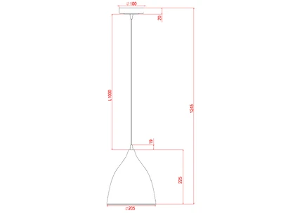 Подвесной светильник Arte Lamp LARK A7075SP-1BK